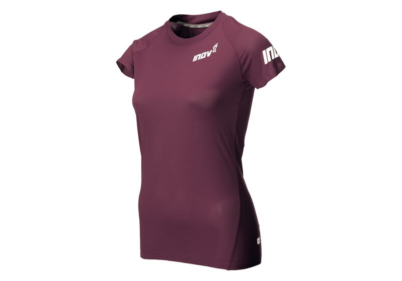 Koszulka Inov-8 Base Elite Short Sleeve Damskie Fioletowe HOD-981357